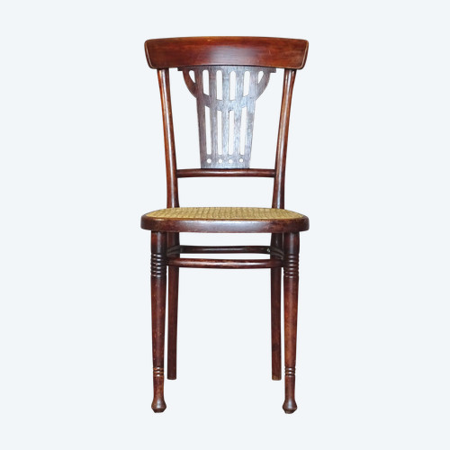 Thonet Bistrostuhl Nr. 551, Rohrgeflecht, um 1912