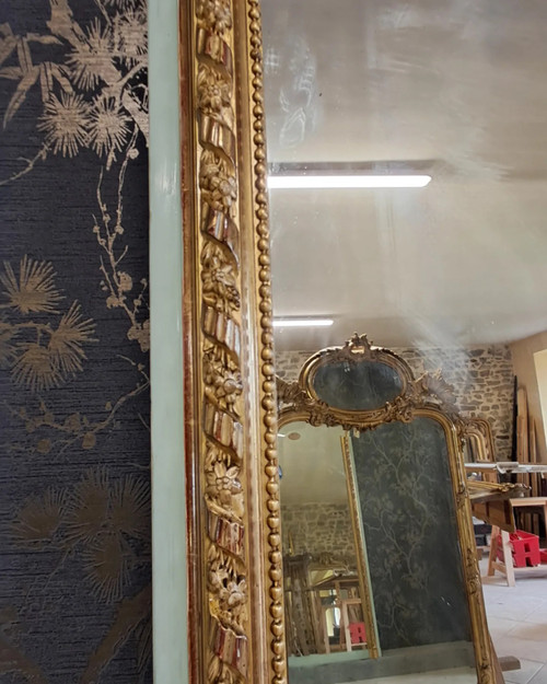 Miroir/trumeau XIX 195x 116