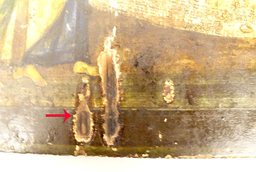 Russisch Orthodoxe Ikone HSP Dormition Jungfrau Maria Mutter Gott Apostel XVIII.