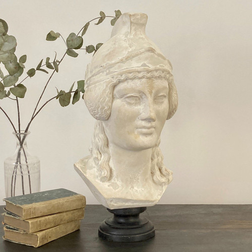 Antike Gipsbüste „Athena“