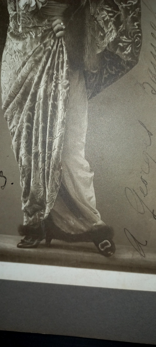 Photo Mado Minty New York 1913 signée et dédicacée 