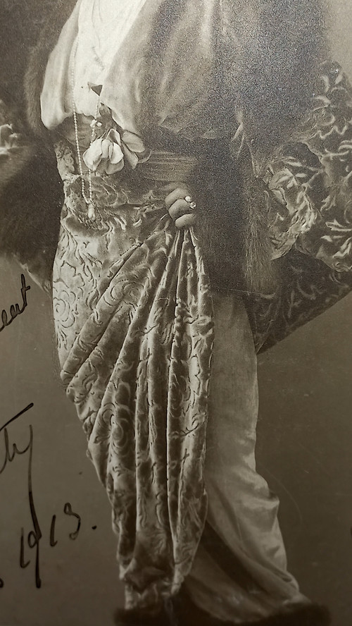 Photo Mado Minty New York 1913 signée et dédicacée 