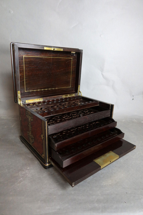 Coffret à cigares signé Tahan à Paris