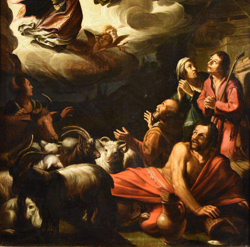 L’Annuncio ai Pastori, Jacques Waben (Alkmaar ca. 1575–1641/1642 Hoorn)