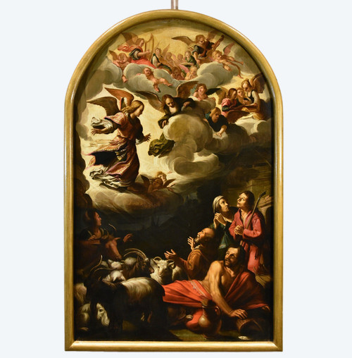 L’Annuncio ai Pastori, Jacques Waben (Alkmaar ca. 1575–1641/1642 Hoorn)