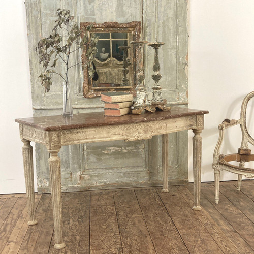 Large Louis XVI period console table