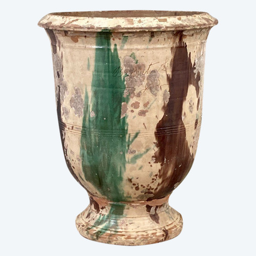 Vase d' Anduze XIX Signé Boisset