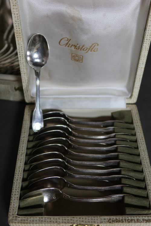 97-teilige Menagerie Christofle Muschelmodell