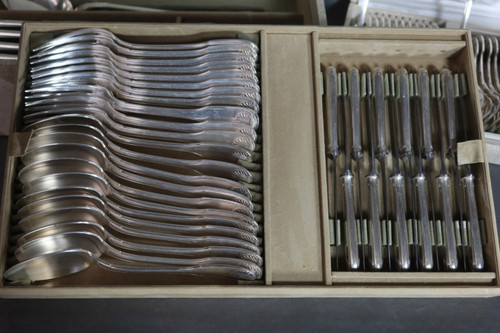 97-teilige Menagerie Christofle Muschelmodell