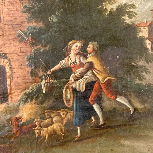 Louis XV Trumeau