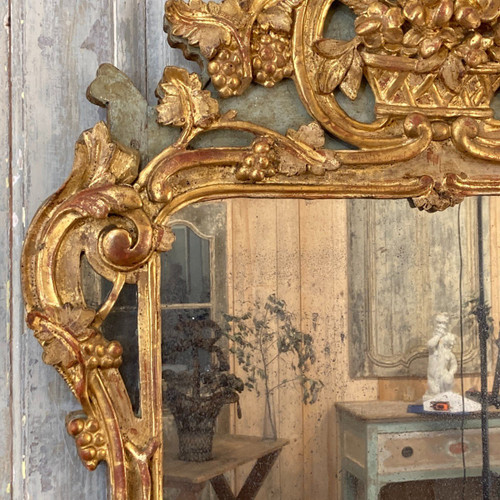 18th century Provencal mirror