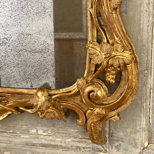 18th century Provencal mirror