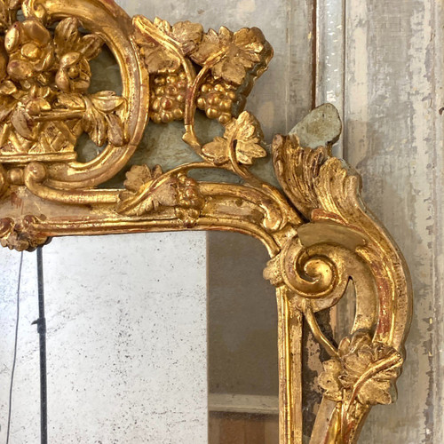 18th century Provencal mirror