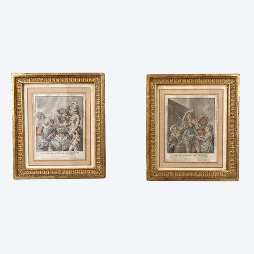 Pair of 18th century engravings