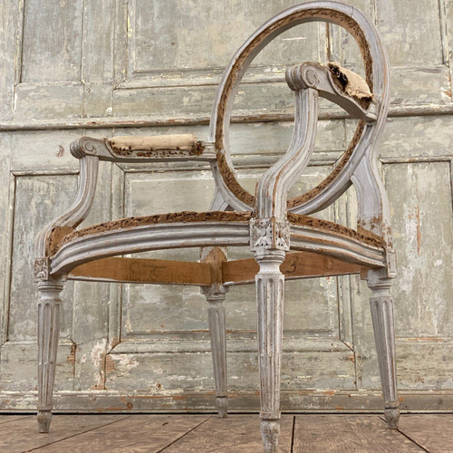 Pair of Louis XVI period Seats