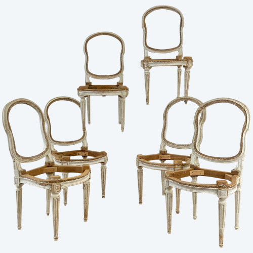 Set di 6 sedie in stile Transition