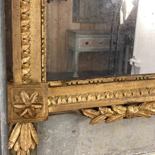 Miroir d'époque Louis XVI
