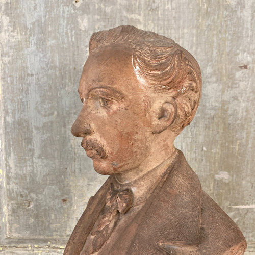 Büste aus Terrakotta XIX