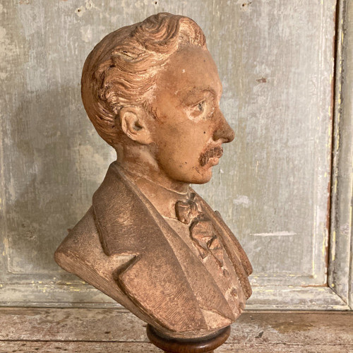 Büste aus Terrakotta XIX