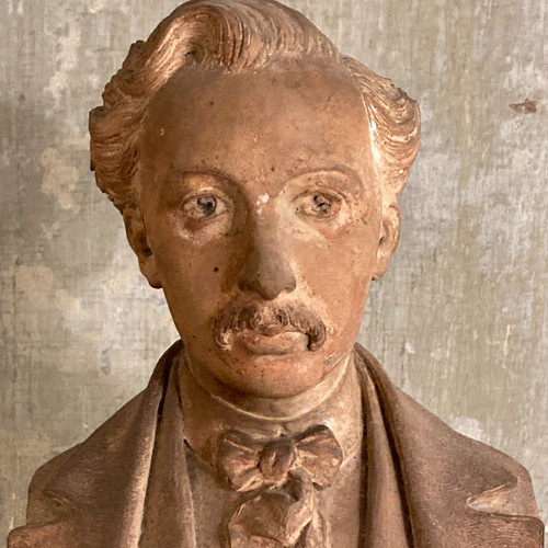 Büste aus Terrakotta XIX