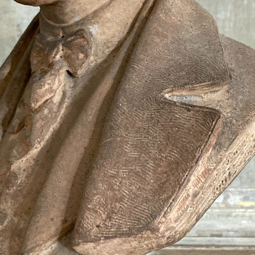 Büste aus Terrakotta XIX
