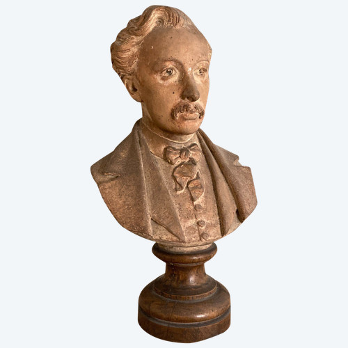 Büste aus Terrakotta XIX