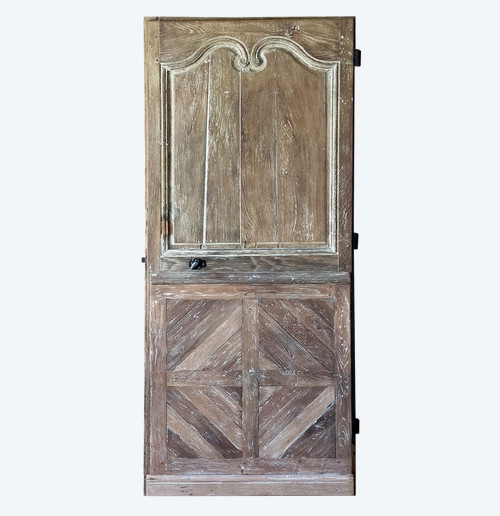 Très Belle Porte  Ancienne En Chêne époque XVIIIème