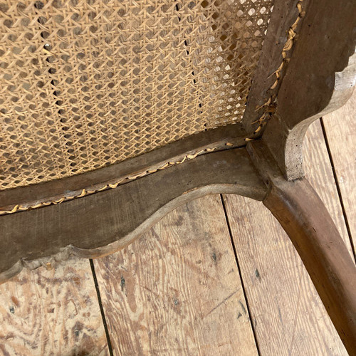 Sitz aus Rohrgeflecht aus der Regency-Zeit