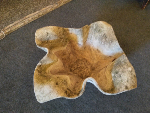 Planter - Biasca - Elephant Ear - Fiber cement - Willy Guhl - V. 1950.