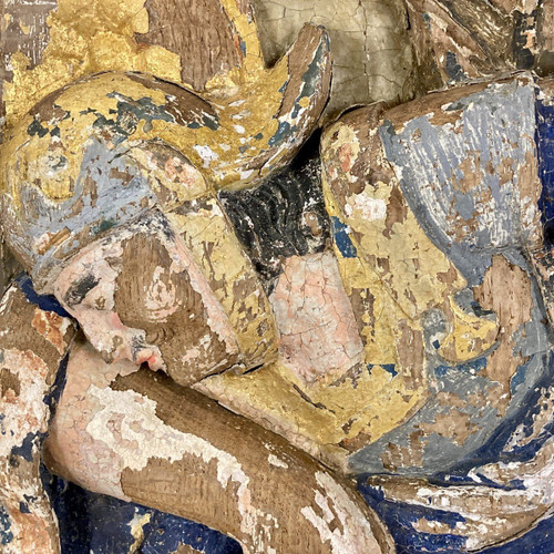 Elements of an early 16th century altarpiece