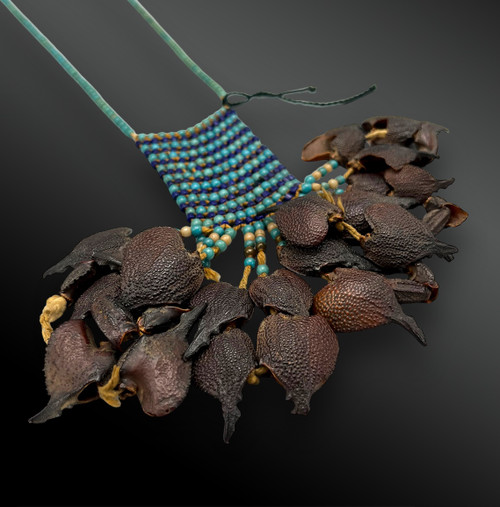 HALSKETTE mit rechteckigem Plastron - Amazonien, Zentralbrasilien