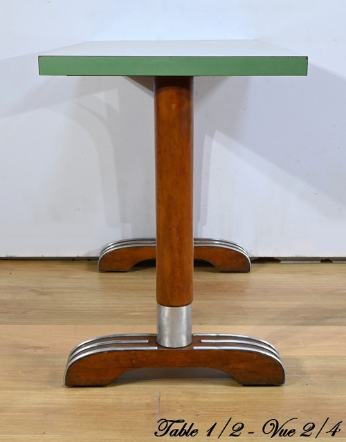 Les tables de bistro des années 1950