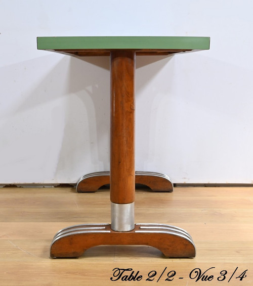 Les tables de bistro des années 1950
