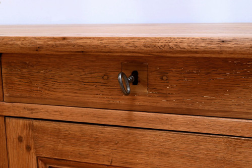 Handelsschreibtisch in Eiche