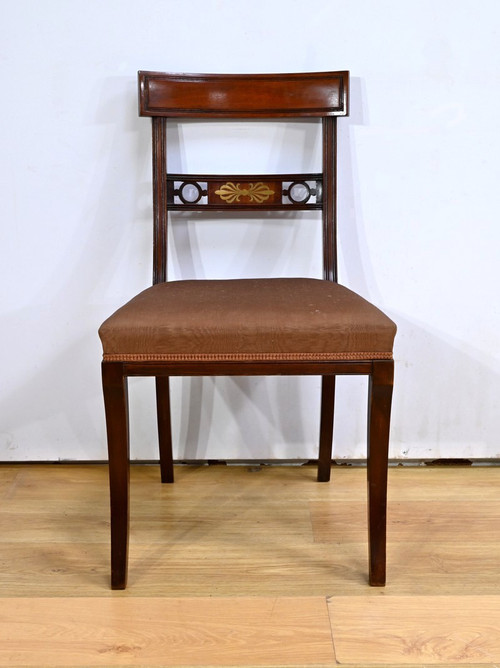 Stühle und Sessel aus Mahagoni des 19. Jahrhunderts