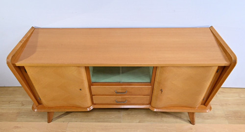 Oak sideboard, Space Age period - 1960