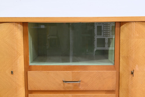 Oak sideboard, Space Age period - 1960
