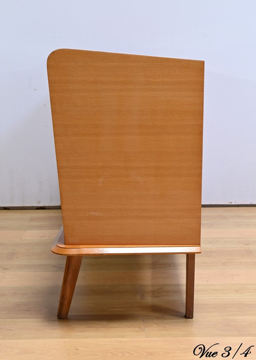 Oak sideboard, Space Age period - 1960