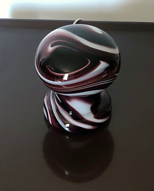Tischlampe aus Muranoglas von Carlo Moretti, Italien 60er Jahre