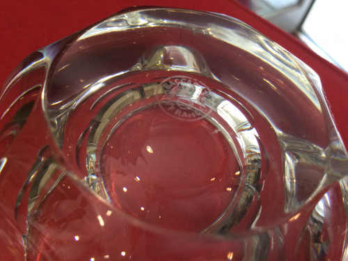 Baccarat crystal ashtray 