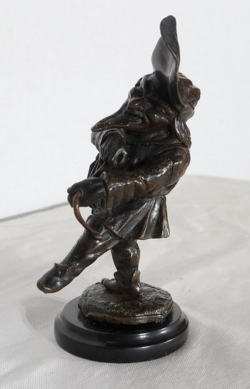  Bronze inkwell " The Grotesque " - XIXth century