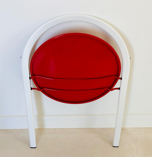 Clio model folding chair by Giorgio Cattelan for Cidue, Italy 1970s