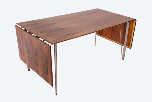 Table à allonges en palissandre “3605”, Arne Jacobsen & Fritz Hansen.