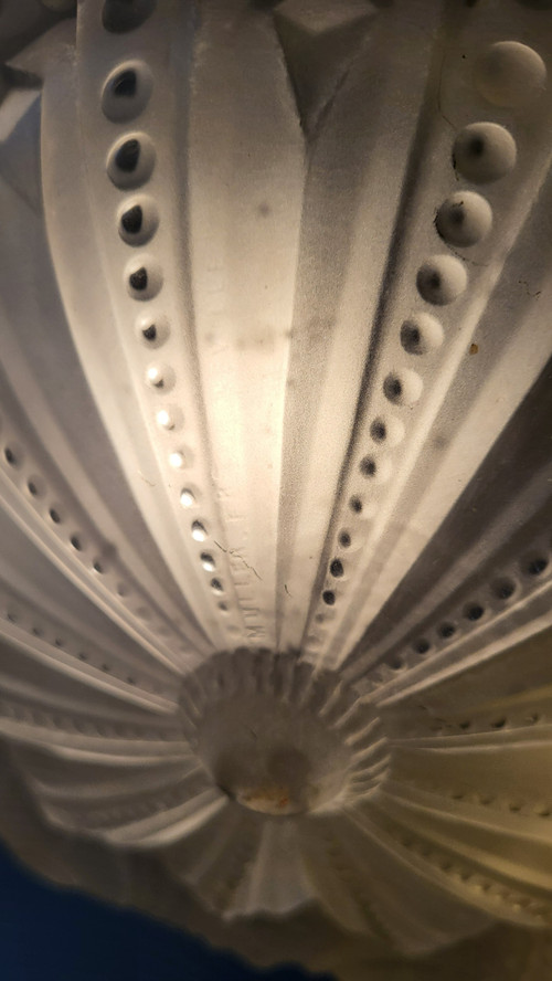 Art Deco chandelier Muller Frères Lunéville 1930