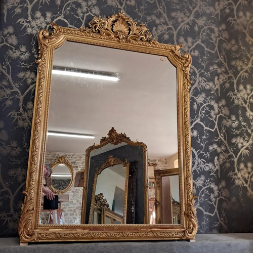 19th Century Louis XV Inspired Mirror 159 x 112