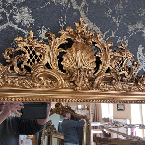 19th Century Louis XV Inspired Mirror 159 x 112