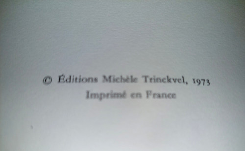 Dubout Kama Soutra edizione originale Trinckvel limitata a 6000 copie