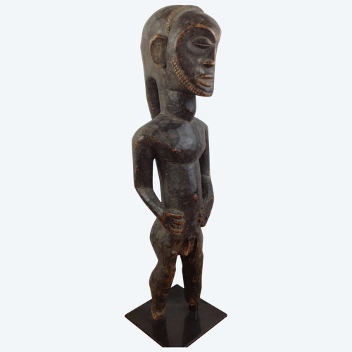 Bellissima statua di Hemba della Repubblica Democratica del Congo, antica.