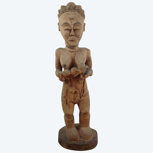 Très belle maternité Baoulé de Côte d'Ivoire très ancienne.