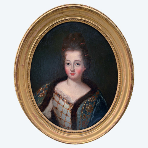Porträt 18. Jahrhundert Pierre Mignard (1612/1695) Gefolge.
